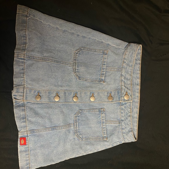 2 jean skirts (Dickies and Abercrombie) with tags! - Picture 1 of 2
